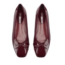 Product image of Bowknot Decor Square Toe Ballet Mary Jane Flats