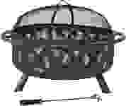 Product image of Sunnydaze Crossweave Wood Fire Pit
