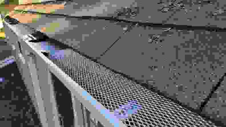 Gutter guards with large openings