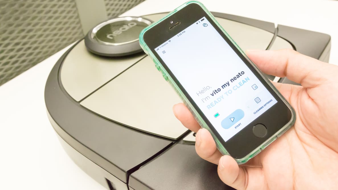 The D7 has an accompanying app