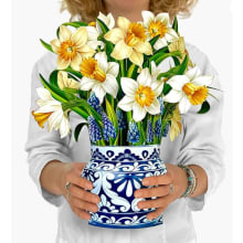 Product image of Freshcut Paper Pop Up Cards, English Daffodils