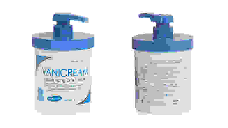 A photo of the Vanicream Moisturizing Cream.