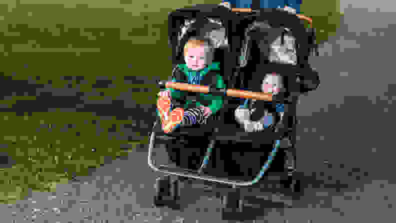Zoe The Twin+ Luxe is our pick for best double stroller.