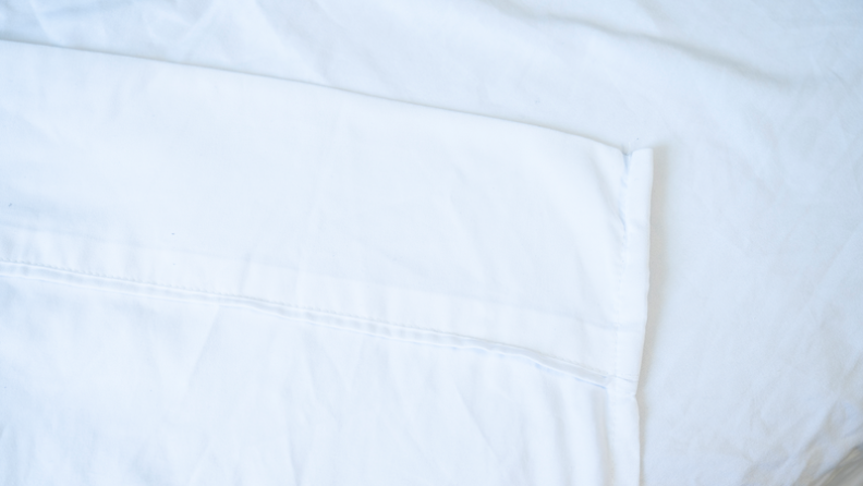 White twin XL sheets.